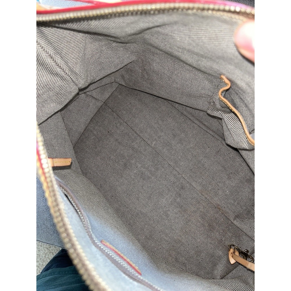 Vintage Dooney & Bourke Womens Monogram Canvas Handbag Purse *READ* - Picture 15 of 16